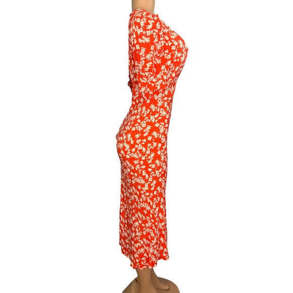 ASOS Design Midi Tea Dress in Floral Print - Picture 7 of 9